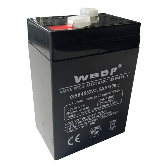 Bateria 6v 4.5ah Para Sistemas De Alarmas Y Otros