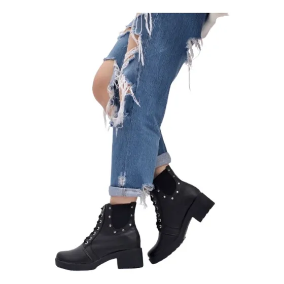 Botin Casual Medio Para Dama 
