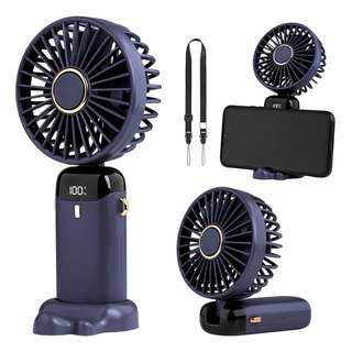 Mini Ventilador De Recargable Ventilado Portátil Base Y Mano Mini Ventilador De Recargable Ventilado Portátil Base Y Mano