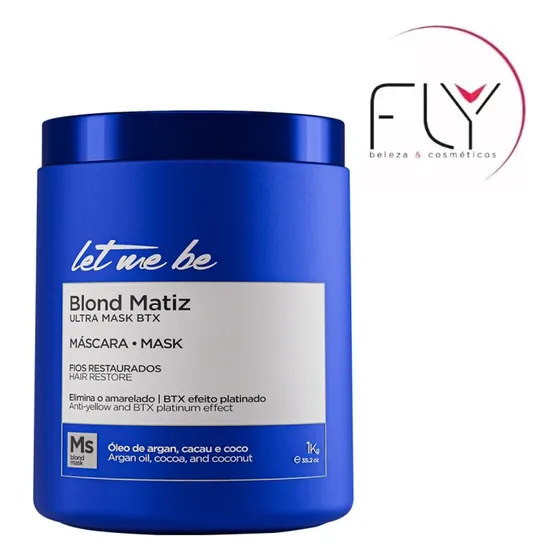 Let Me Be B-btox Blond Máscara Matizadora Prosalon1kg+brinde