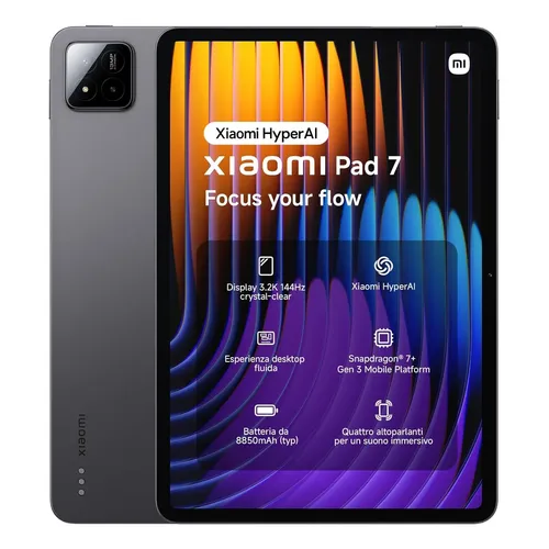 Tablet Xiaomi Pad 7 Snapdragon 7+ 8gb Ram 256gb Rom Wi-fi 6e Azul
