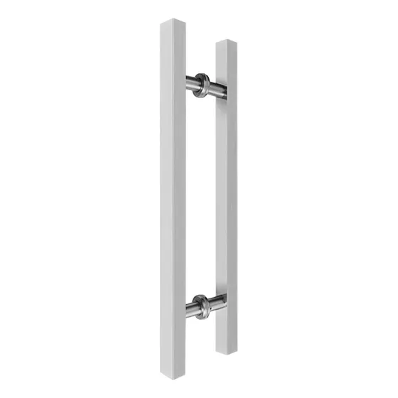 Manija De Puerta En Forma De H De Acero Inoxidable De 100 Cm