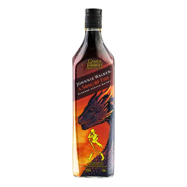 Johnnie Walker Game of Thrones Blended Scotch A Song of Fire 1820 Reino Unido 750 mL