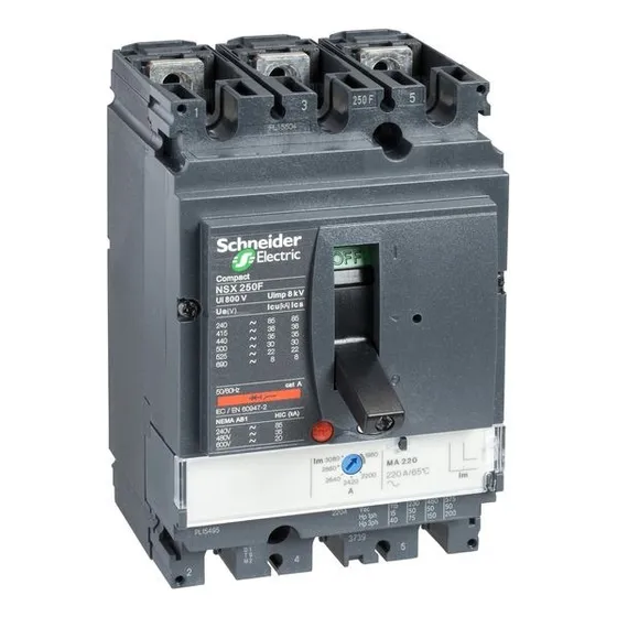 Interruptor Automatico 3p 160a 36ka Ref Lv516333 Schneider