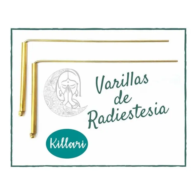 Varillas De Radiestesia - Hechas De Bronce