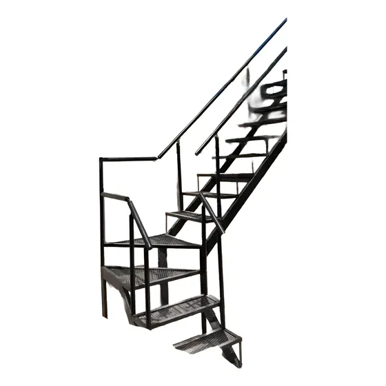 Escalera De Hierro Modelo D En L Muy Reforzada
