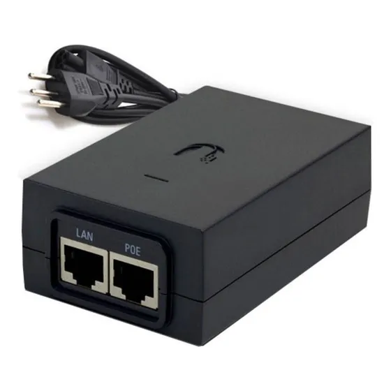 Fonte Poe Ubiquiti - 24v 0.5a Poe-24v-12w-g Gigabit