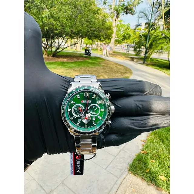 Reloj Curren Casual Para Caballero Acero Inoxidable 012