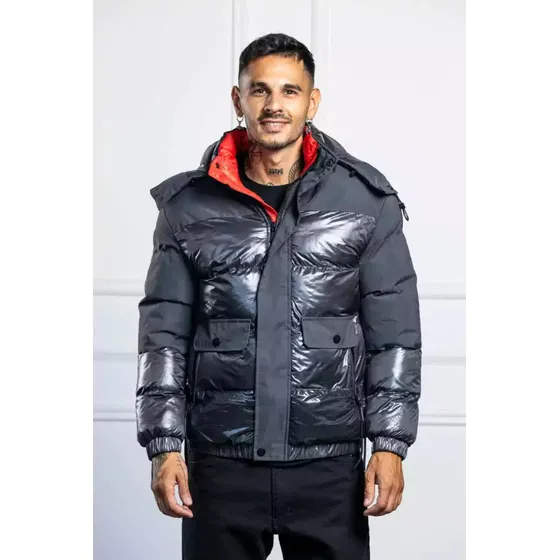 Campera Puffer Tukson Carter Para Hombre - Estilo Y Calidez