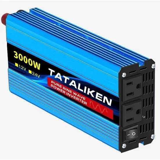 Inversor De Onda Pura 3000w 60hz 12v A 110v