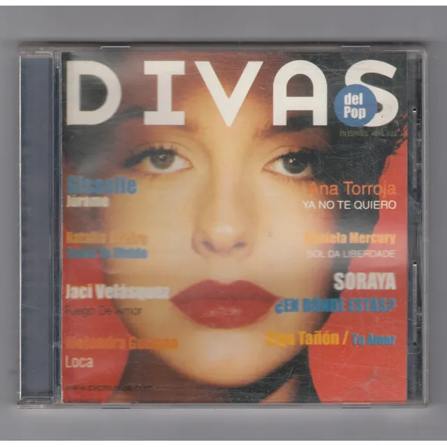 Divas Del Pop Varias Cd Original Usado Qqf. Zz