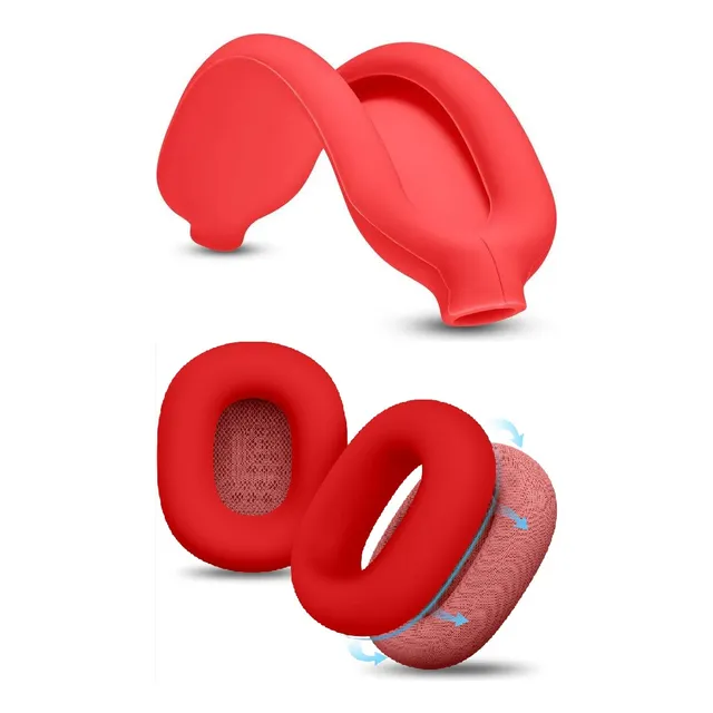 Set Protectores Silicona Almohadillas Y Diadema AirPods Max