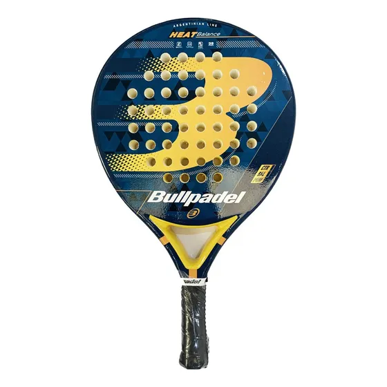 Paleta de pádel Bullpadel HEAT CONTROL 2021 color amarillo/azul