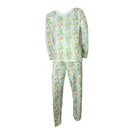 Pijama Completa De Niña 2 Piezas Manga Larga Creciones Boby