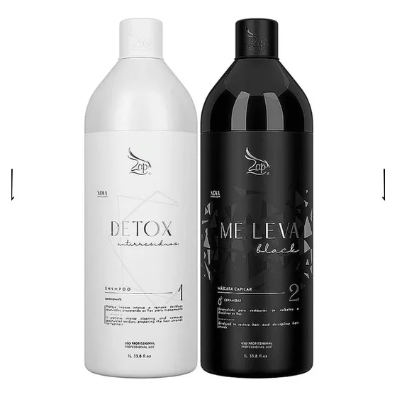 Kit com 2 Progressiva Me Leva Zap Profissional 2 por 1000ml