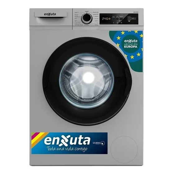 Lavarropa Enxuta Carga Frontal 6kg Digital Silver