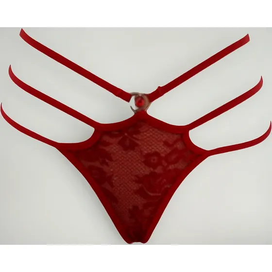 Tanga Colaless Encaje Con Dije.