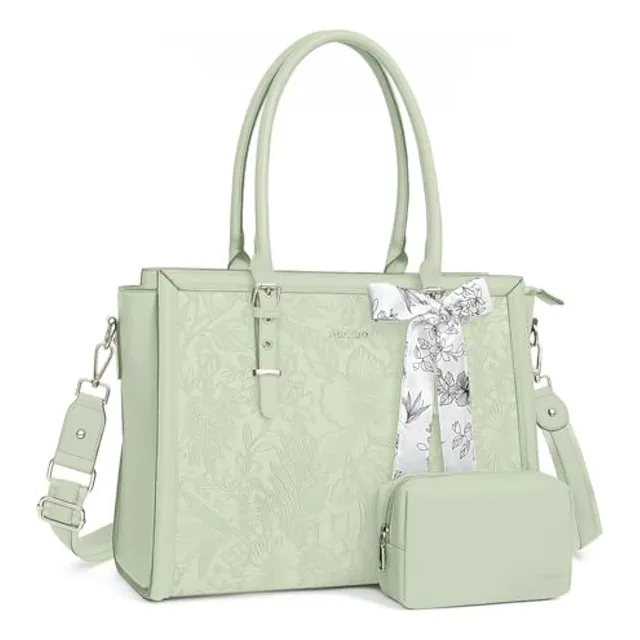 Mosiso Bolsa De Mano Para Laptop Para Mujer,