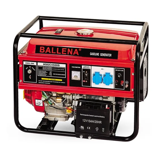 Generador A Nafta 4 Tiempos 5.5 Hp Corriente Monofásica