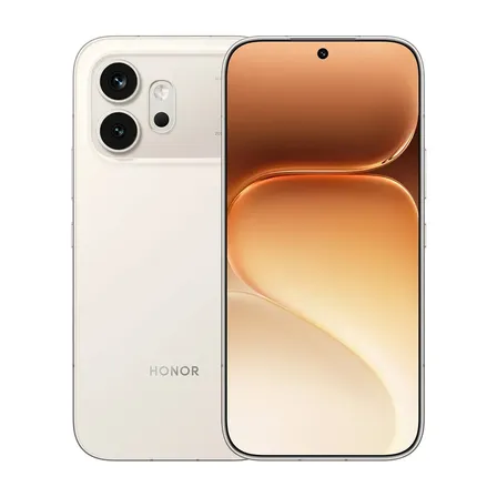 Celular Honor 600 5G AI Phone Dual Sim 16GB(8+8) RAM 512GB ROM Blanco Dorado Pantalla 6.57" 120Hz 200MP OIS 7000mAh Carga 80W Carga Inversa 27W IP69K 8000nits Android 16 + MagicOS 10