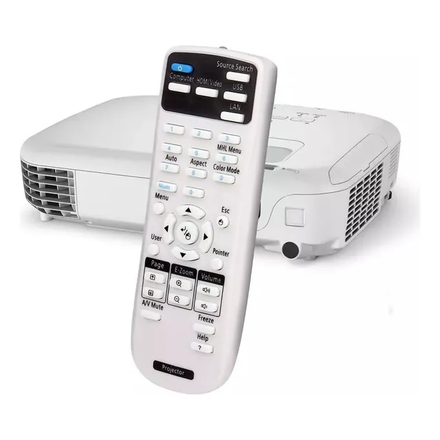 Control Remoto Para Proyector Epson Data Ex7220 Power Lite S