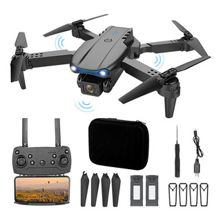 Control Remoto Drone Con Par Cámara 4k Quadcopter + 2batería Control Remoto Drone Con Par Cámara 4k Quadcopter + 2batería