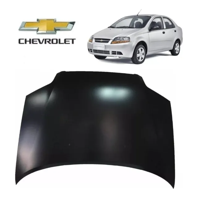 Capot Aveo 2004, 2005, 2006, 2007, 2008, 2009, 2010.