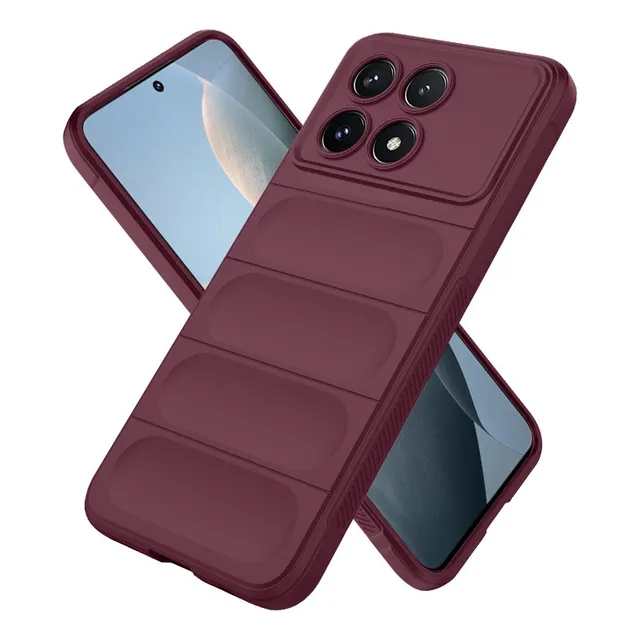 Funda Trasera Con Forro De Microfibra De Silicona Suave Para