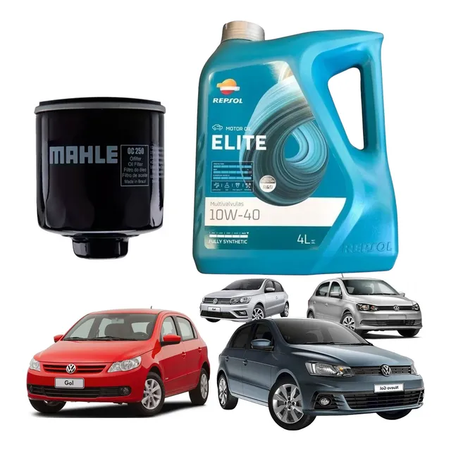 Filtro + Aceite Volkswagen Gol G5 / G6 / G7 / G8 1.6 Nafta