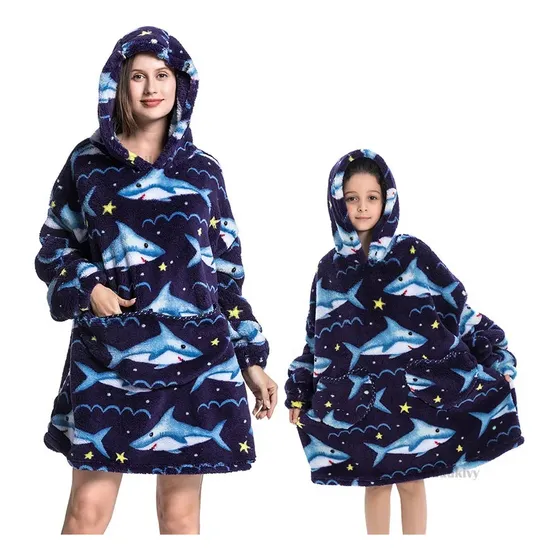 Pijamas Buzo Manta Corderito Oversize Diseños Varios Premium