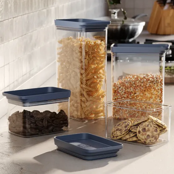 Electrolux Kit 6 Potes Herméticos e Organizadores de Geladeira - Electrolux