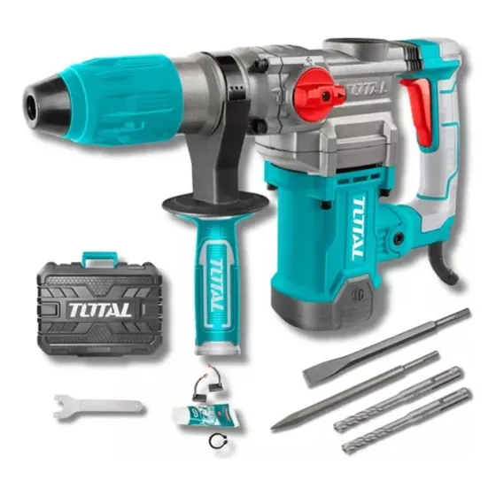 Rotomartillo Rotopercutor Total 1600w Sds Max Color Turquesa Color Azul Petróleo Frecuencia 50hz