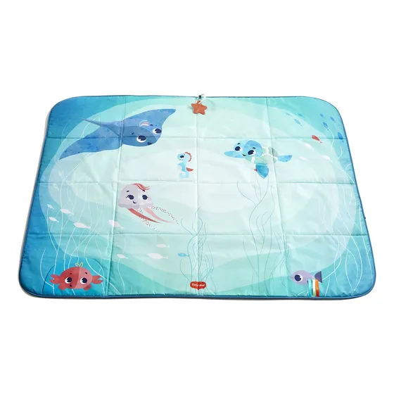 Alfombra Anti Golpes Bebés Niños Oceano Picnic Mat Tiny Love