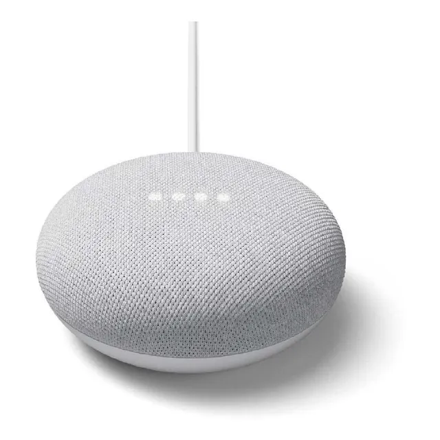 Google Nest Mini Nest Mini 2nd Gen con asistente virtual Google Assistant chalk 110/220V