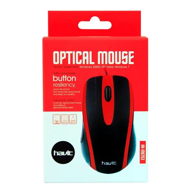 Mouse Usb Havit, Excelente Calidad.