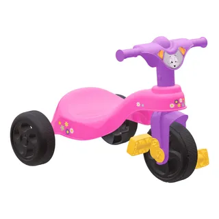 Triciclo Infantil Velotrol VelocĂpede Motoca Menina Menino Cor Rosa Triciclo Infantil Velotrol VelocĂpede Motoca Menina Menino Cor Rosa