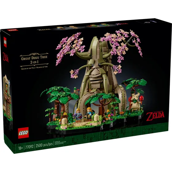 Lego Zelda Gran Arbol Deku  2 En 1  77092 - 2500 Pz