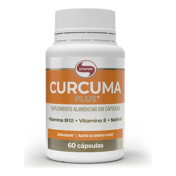 Curcum Plus 60 Cápsulas - Vitafor 