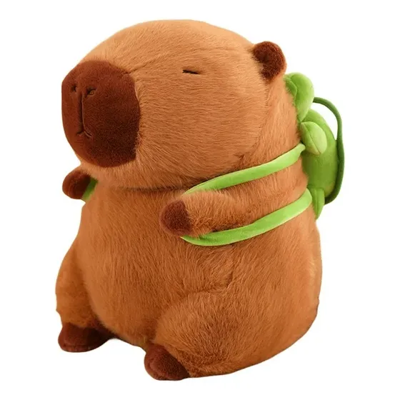 Peluche Capibara Grande Con Mochila Carpincho - Piki.uy