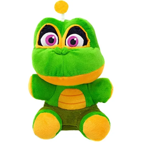 Rara Pelúcia Frog Five Nights At Freddys Pizzeria Sapo Funko Cor Verde