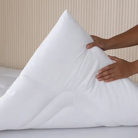 Pillow Casal Cama Box 1,38 X 1,88 Protetor De Colchão Macio Branco Liso Casal