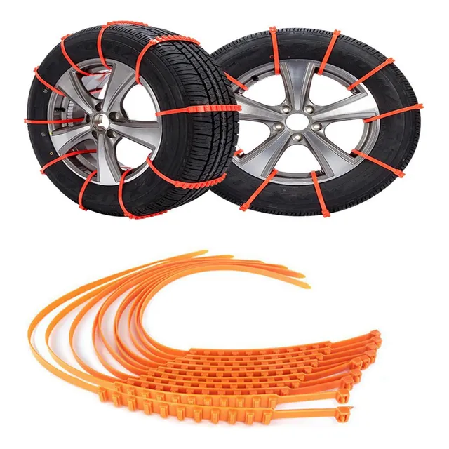 10 Rueda Invierno Para Automovil Cadena Nieve Antideslizante