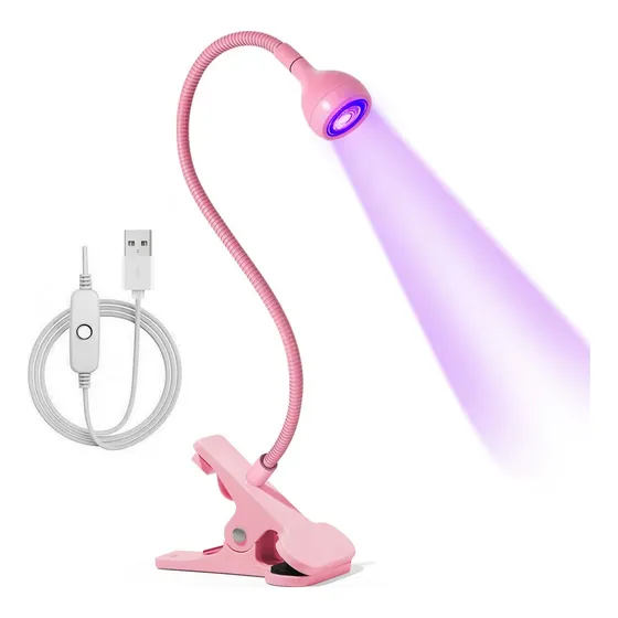 Lampara Mini Uv Led Para Uñas Gel Jelly Manicura Pedi
