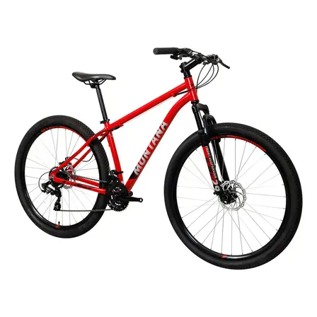 Bicicleta 29 Caloi Montana 21 Velocidades Freio Disco 2025 Cor Vermelho Tamanho Do Quadro 17
