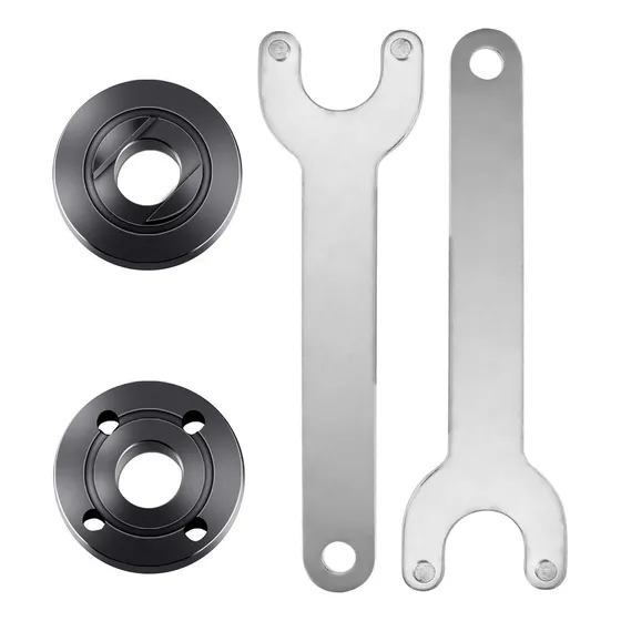 Llave De Amoladora Angular 4 Piezas Brida De Esmeril