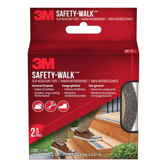 Cinta Antiresbalante Marca 3m 2 Pulgadas Por 5 Metros