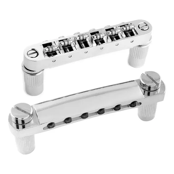 Ponte Stopbar Tailpiece Carrinhos Roller Para Les Paul Sg