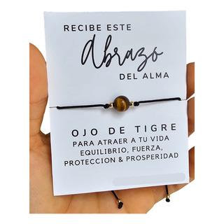 Pulsera Ojo De Tigre Protección Amuleto Buena Suerte Chakras Pulsera Ojo De Tigre Protección Amuleto Buena Suerte Chakras