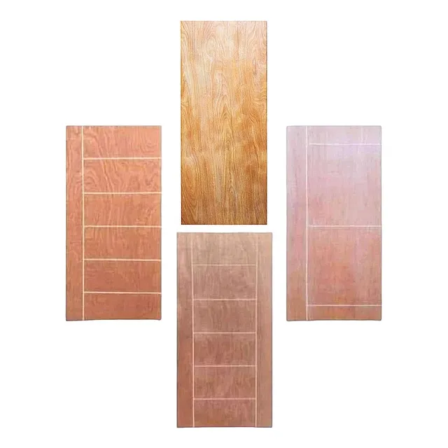 Puerta Madera Entamborada / Nueva  + Su Cerradura De Pomo