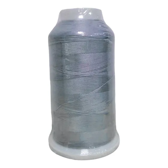 Hilo De Bordar Luminoso Hilo De Coser De Poliéster Gris